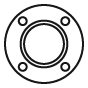 DINEX 28809 Gasket, exhaust pipe